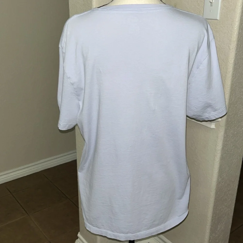J.Crew light blue washed short sleeve crewneck T-shirt, Size L